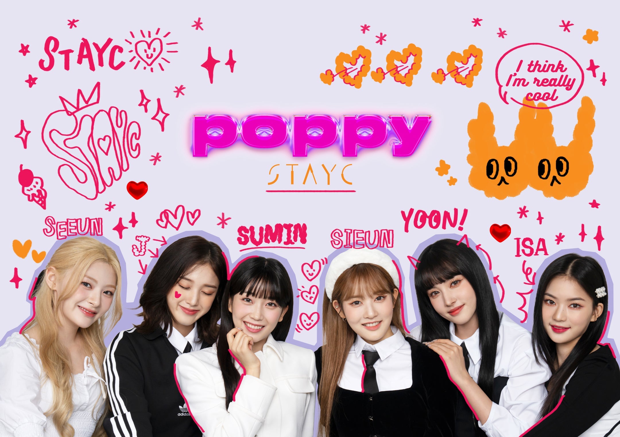 STAYC - Japan debut single "POPPY" [Limited Edition B]