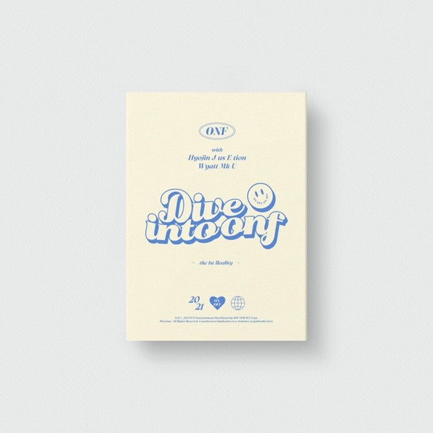 ONF - ONF THE 1ST REALITY [DIVE INTO ONF] DVD