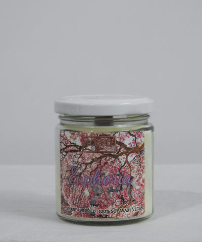 FLORENCE & CO: LARGE SCENTED CANDLE (EUPHORIA)