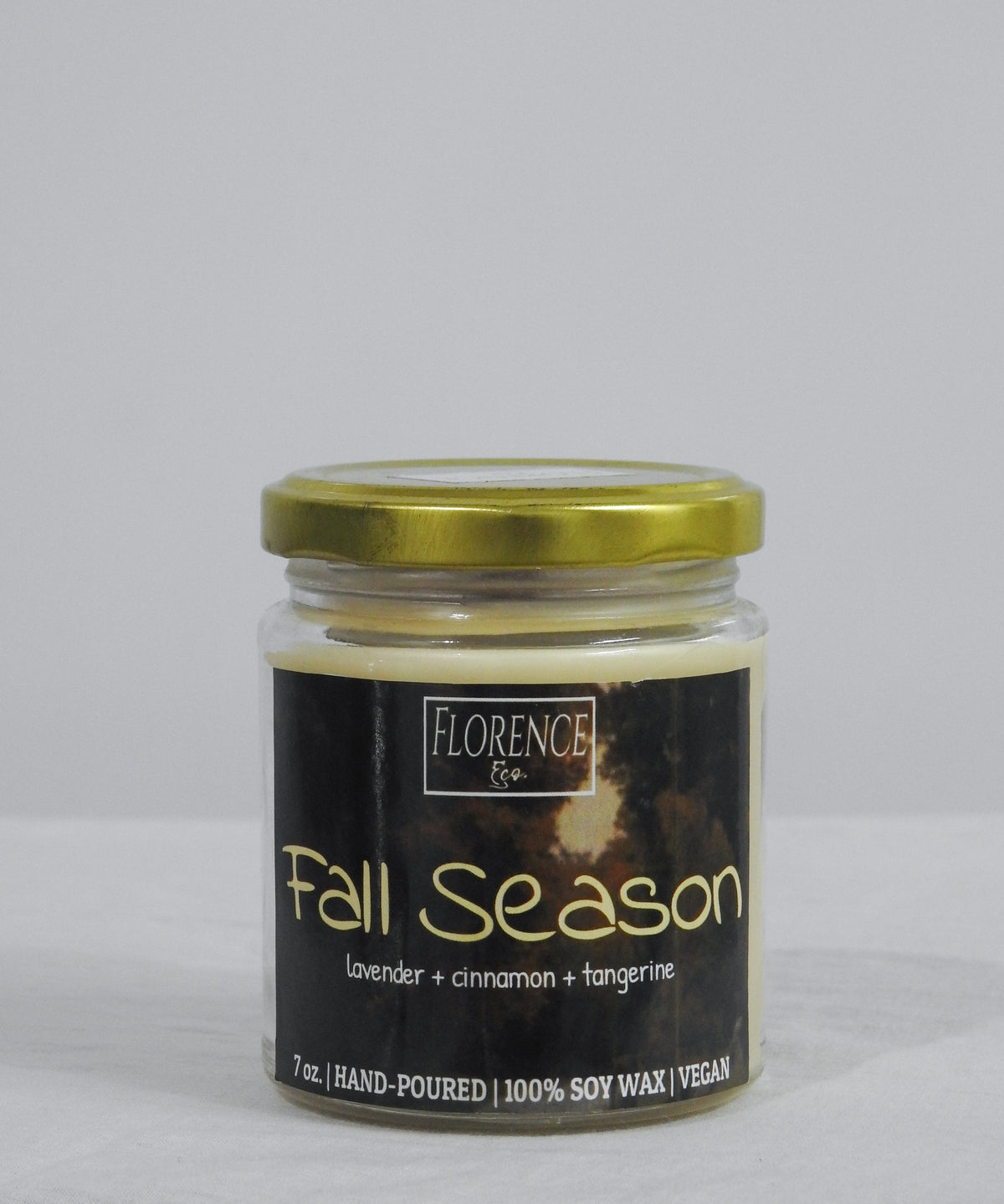 FLORENCE & CO: LARGE SCENTED FALL SEASON CANDLE