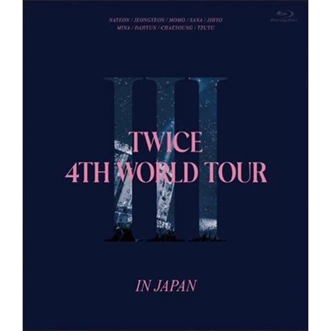 [2023] TWICE - [Twice 4th World Tour "III" In Japan] [Blu-ray] [Japanese Ver.]