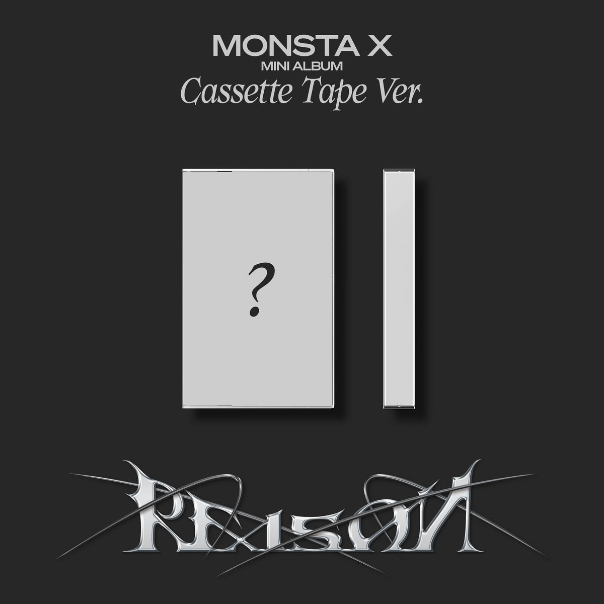 MONSTA X 12th Mini Album [REASON] [Cassette Tape Ver.]