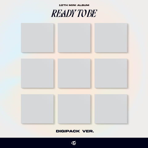 TWICE - 12th mini album [READY TO BE] [Digipack Ver.]