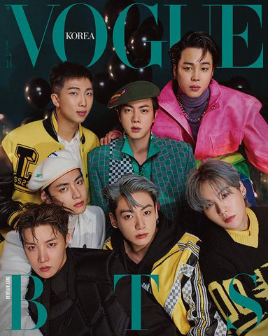 VOGUE Korea x GQ Korea - BTS January 2022 Issue Magazine - BTS [TypeB]