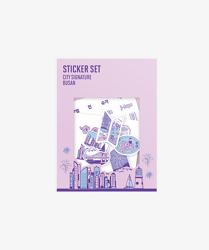 BTS - Yet To Come in BUSAN [City Sticker Set Busan]