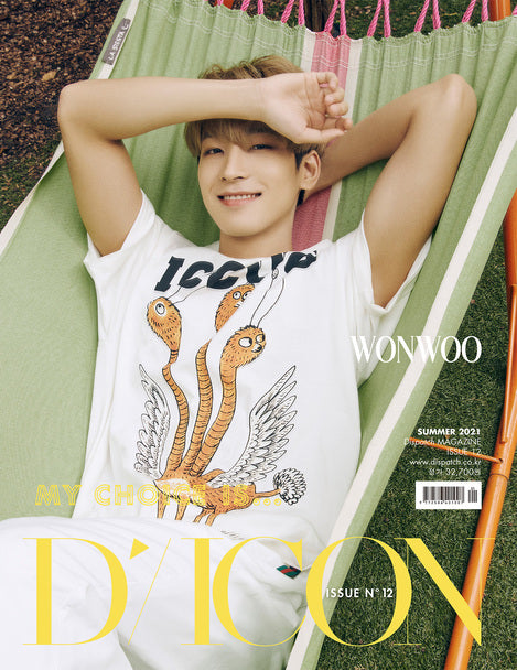 SEVENTEEEN-D'ICON vol.12 [MY CHOICE IS... ] SPECIAL EDITION : WONWOO