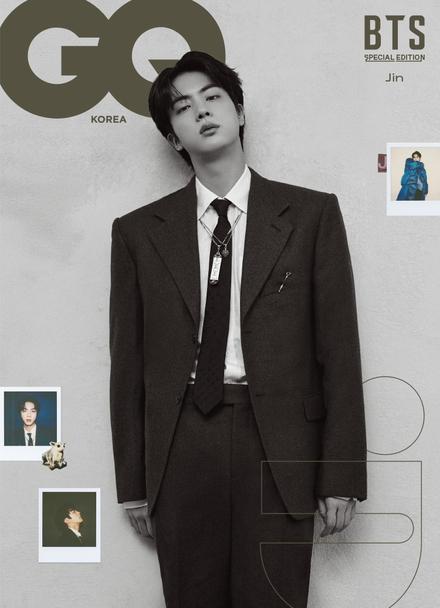 VOGUE Korea x GQ Korea - BTS January 2022 Issue Magazine - BTS [JIN]