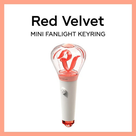 RED VELVET - OFFICIAL Mini LIGHT STICK Keyring