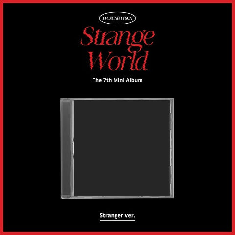 HA SUNG WOON - 7th mini album [Strange World] [Jewel Case] [Stranger ver.]