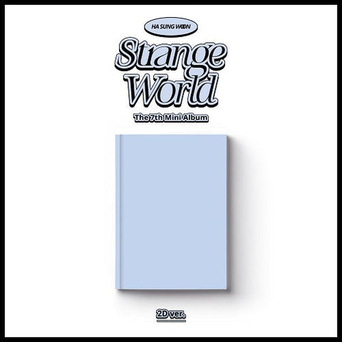 HA SUNG WOON - 7th mini album [Strange World] [Photobook] [2D ver.]