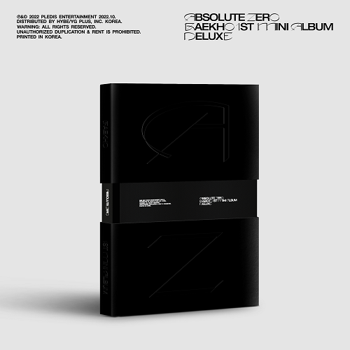 [NU'EST] BAEKHO - 1st Mini Album [Absolute Zero]  [Deluxe ver.]